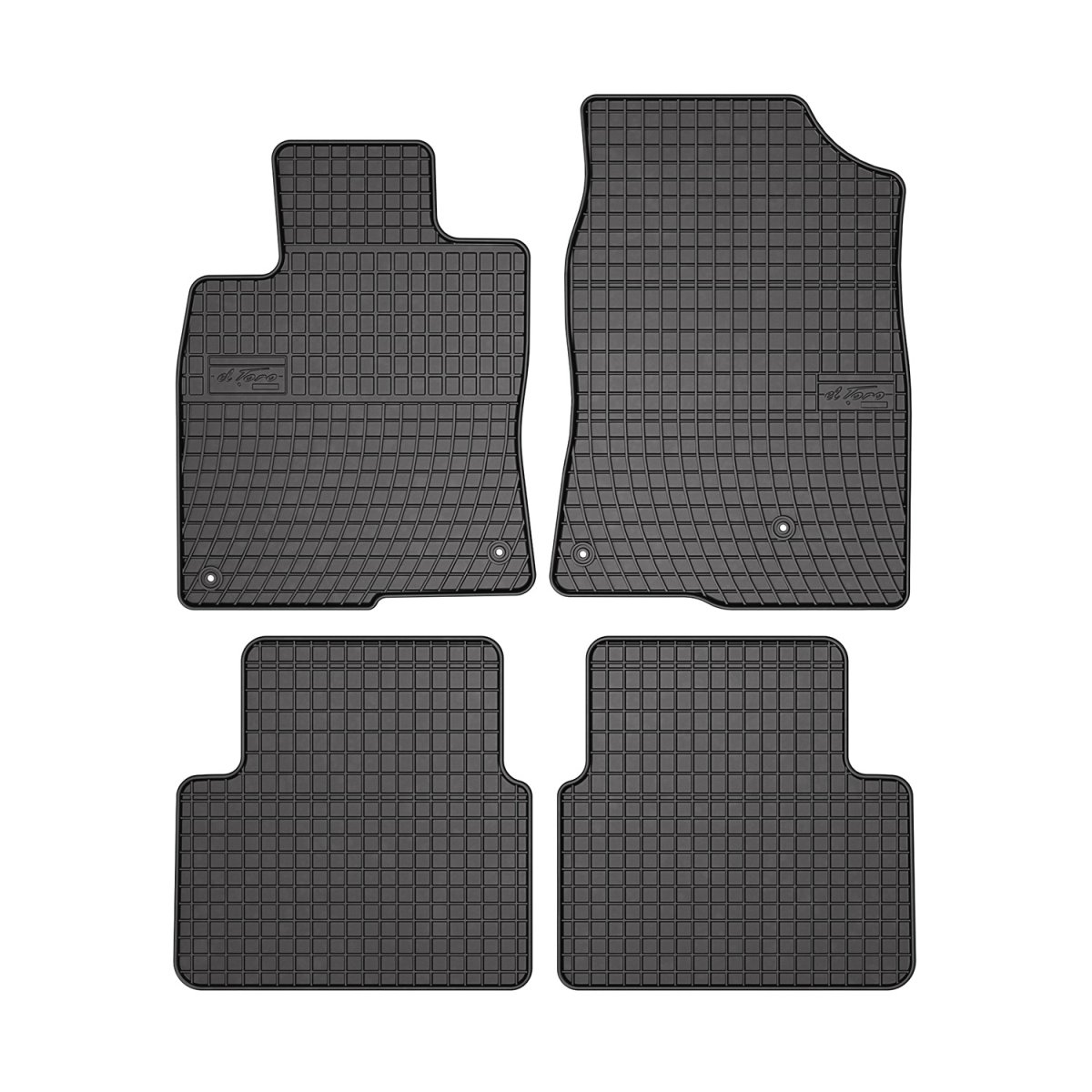 Honda Civic Floor Mats - Omac - El Toro - Black - 2017